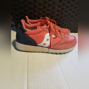 Saucony Women Jazz Original pink navy size 8